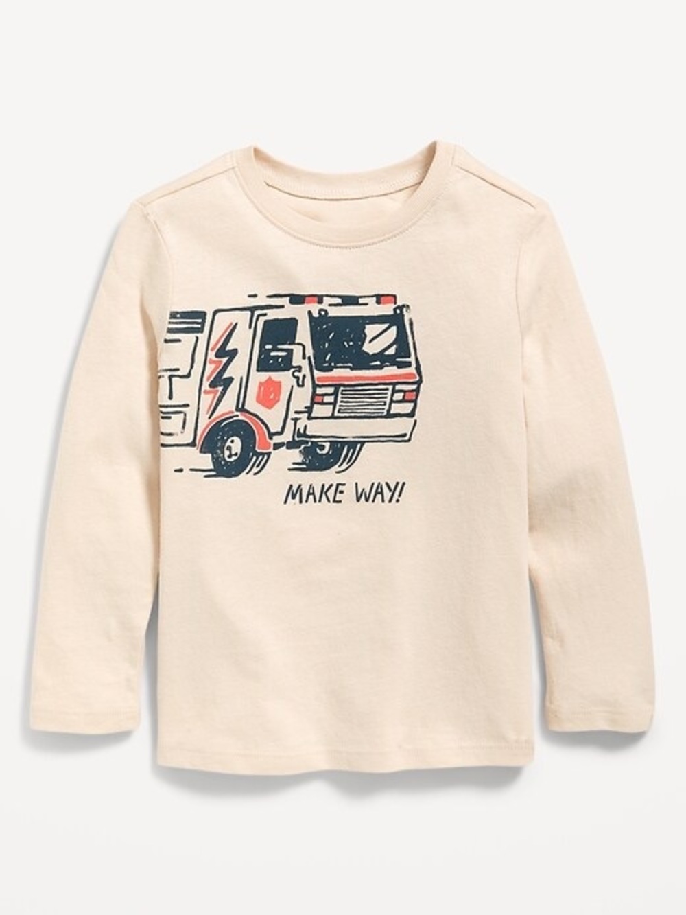 Fire Truck Long Sleeve Shirt